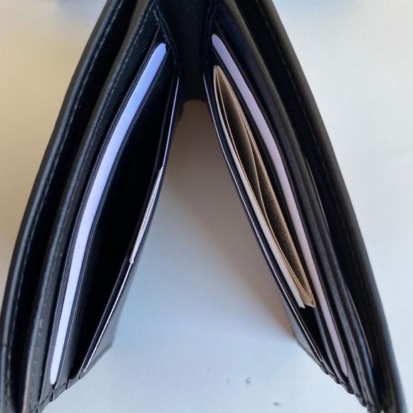 GUCCI black rainbow Embroidered bifold wallet with dust cover and gucci … - Picture 11 of 13